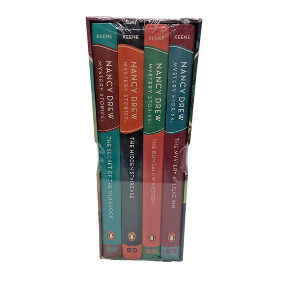 Nancy Drew Mystery Stories Books 1-4 by Carolyn Keene (2015) Box Set New Sealed - Picture 2 of 5